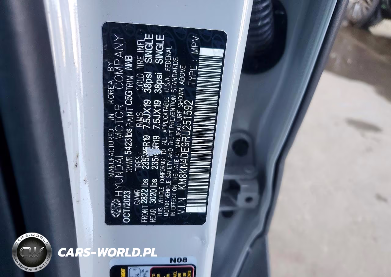 2024 Hyundai Ioniq 5 Sel VIN:KM8KN4DE9RU251592 - 13
