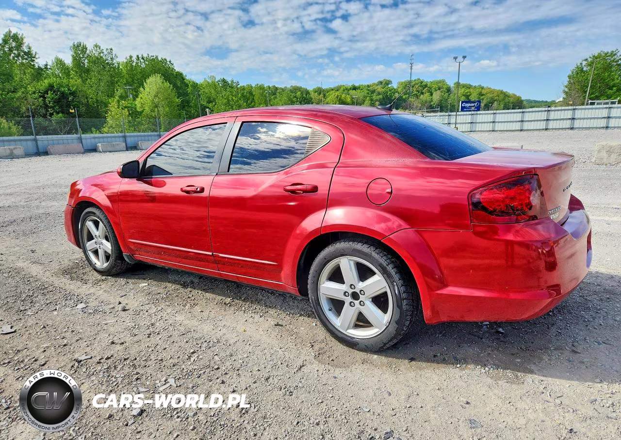 2013 Dodge Avenger Sxt VIN:1C3CDZCB7DN663758 - 2