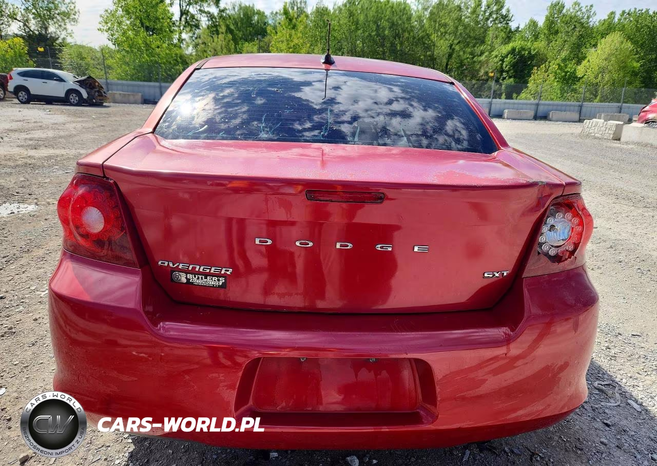 2013 Dodge Avenger Sxt VIN:1C3CDZCB7DN663758 - 6