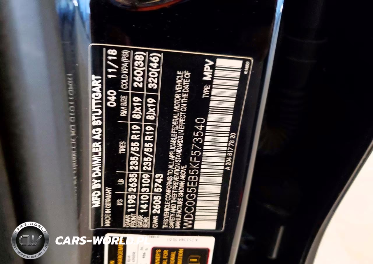 2019 Mercedes-Benz Glc 350E VIN:WDC0G5EB5KF573540 - 12
