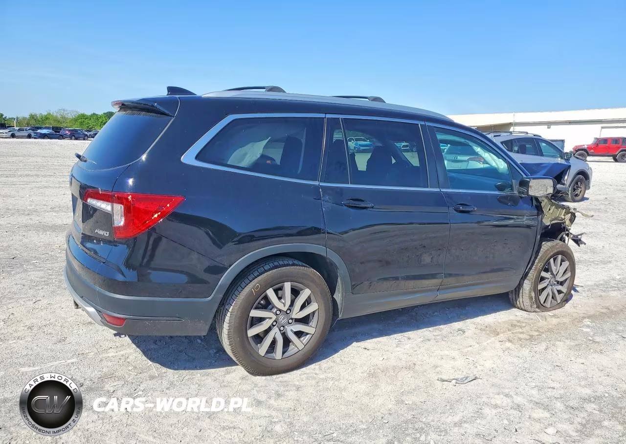 2020 Honda Pilot Exl VIN:5FNYF6H5XLB046901 - 3
