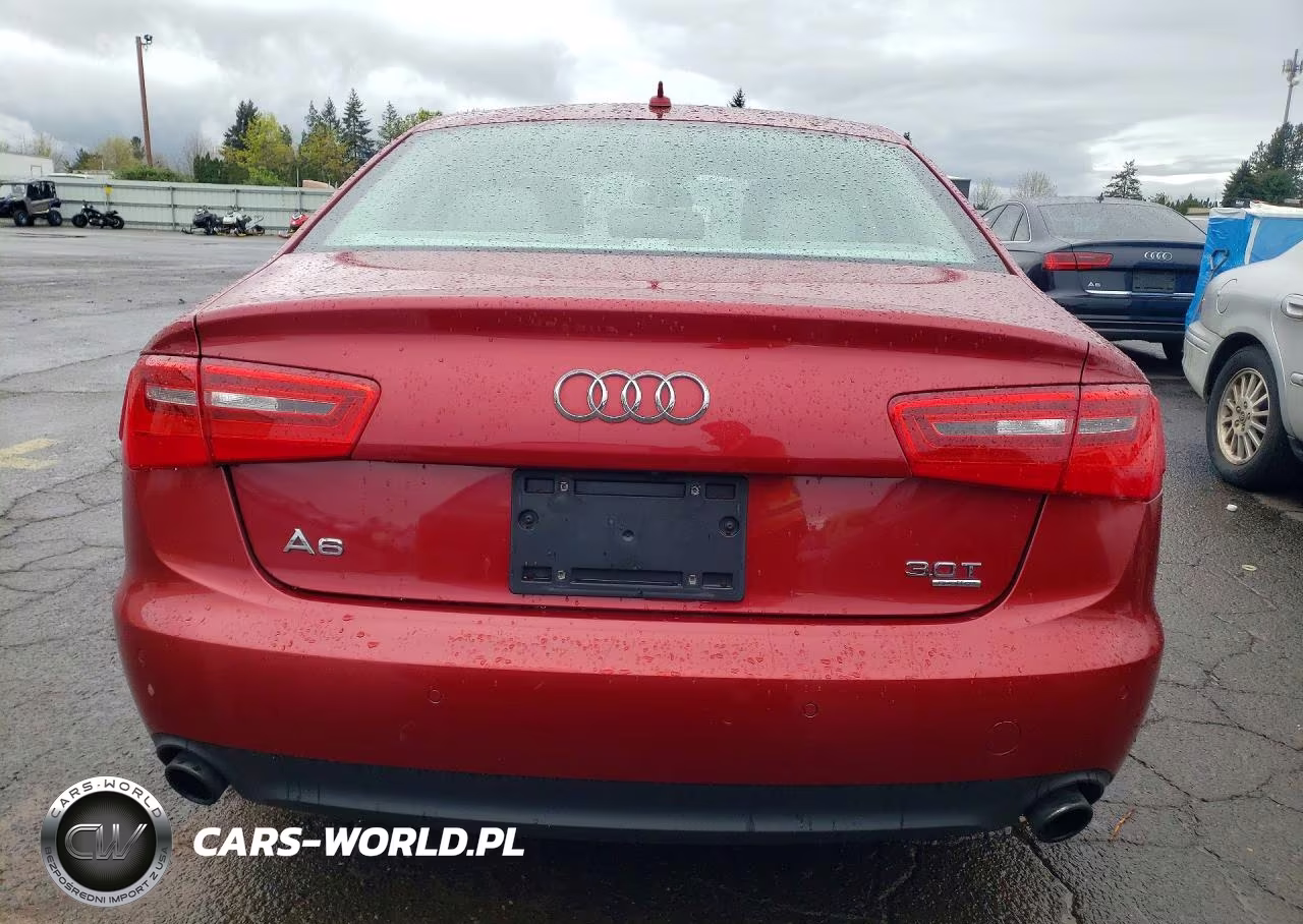 2012 Audi A6 Premium Plus VIN:WAUGGAFC9CN140389 - 6