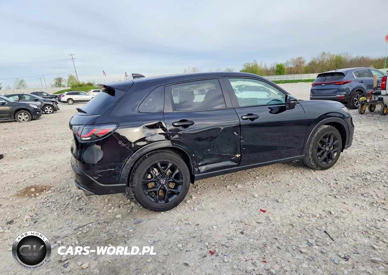 2025 Honda Hr-V Awd Sport VIN:3CZRZ2H5XSM789776 - 3