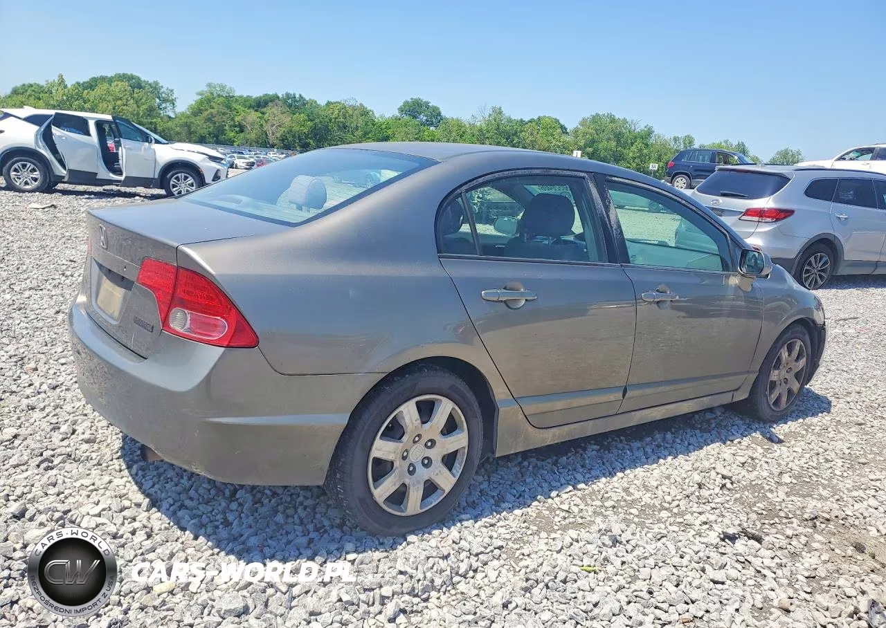 2008 Honda Civic Lx VIN:2HGFA16548H323847 - 3