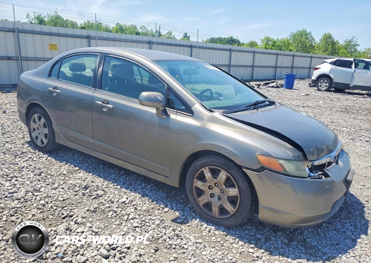 2008 Honda Civic Lx VIN:2HGFA16548H323847 - 4