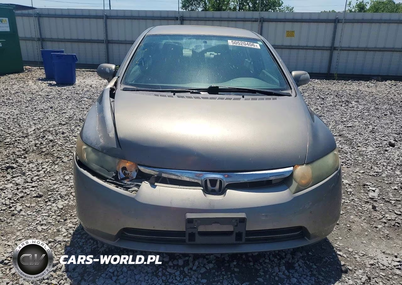 2008 Honda Civic Lx VIN:2HGFA16548H323847 - 5