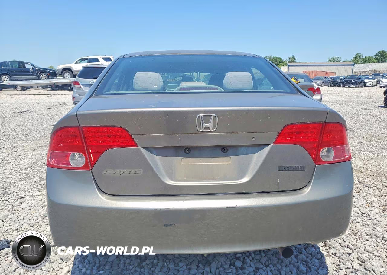 2008 Honda Civic Lx VIN:2HGFA16548H323847 - 6