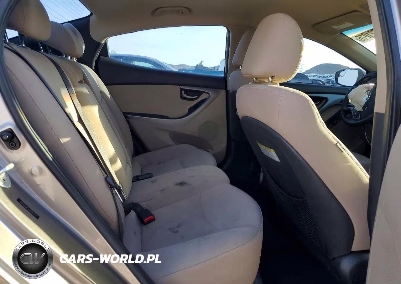 2014 Hyundai Elantra Se VIN:5NPDH4AE7EH525272 - 10
