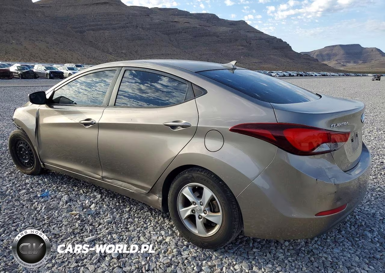2014 Hyundai Elantra Se VIN:5NPDH4AE7EH525272 - 2