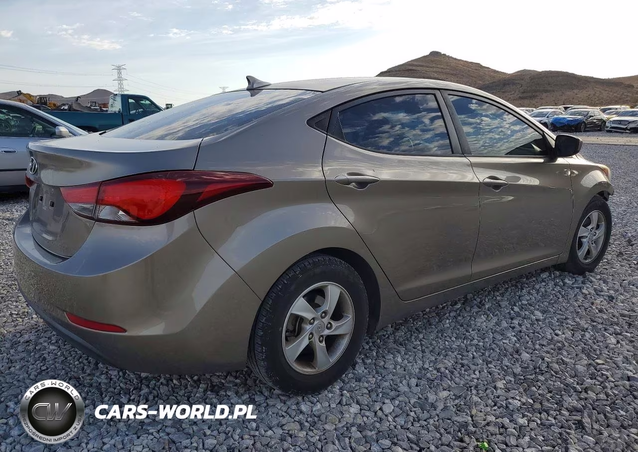 2014 Hyundai Elantra Se VIN:5NPDH4AE7EH525272 - 3