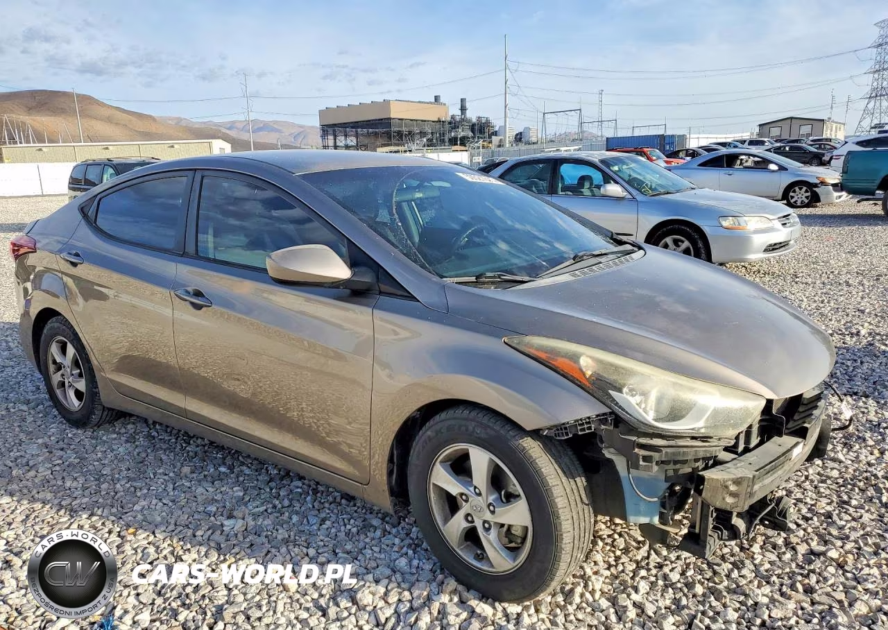 2014 Hyundai Elantra Se VIN:5NPDH4AE7EH525272 - 4