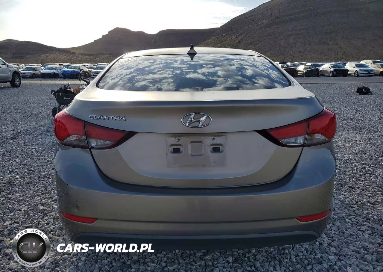 2014 Hyundai Elantra Se VIN:5NPDH4AE7EH525272 - 6