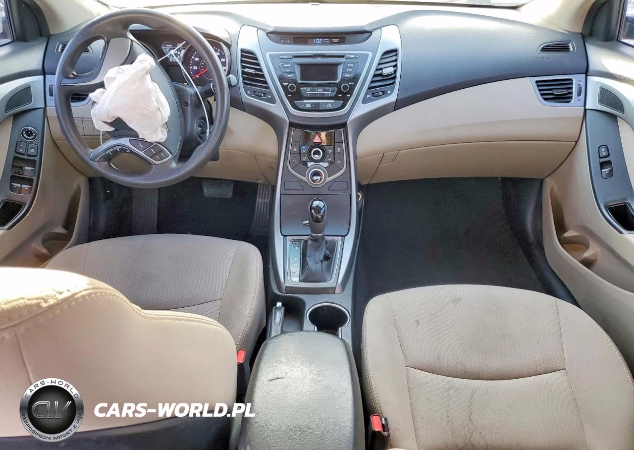 2014 Hyundai Elantra Se VIN:5NPDH4AE7EH525272 - 8