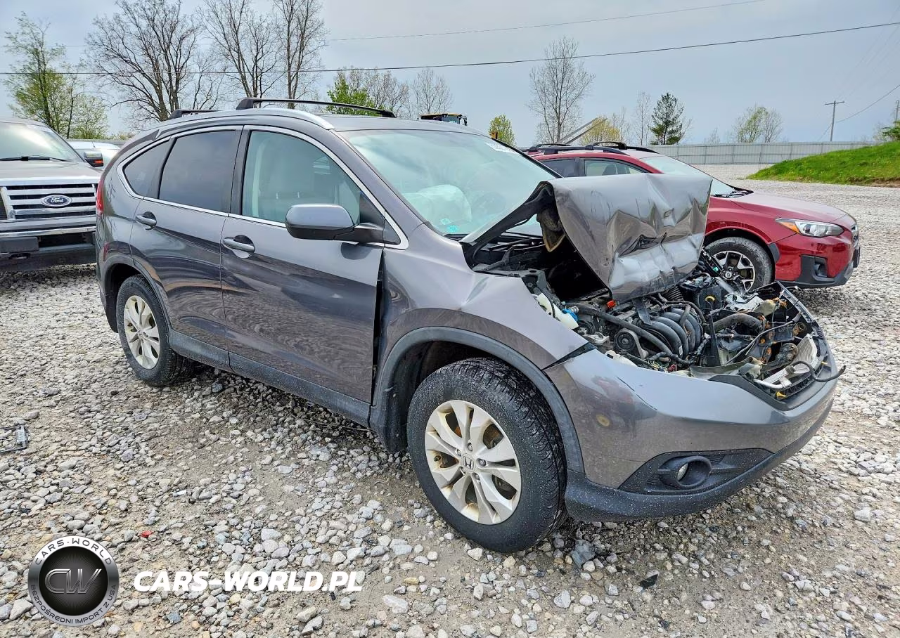 2013 Honda Cr-V Exl VIN:2HKRM4H75DH670852 - 4
