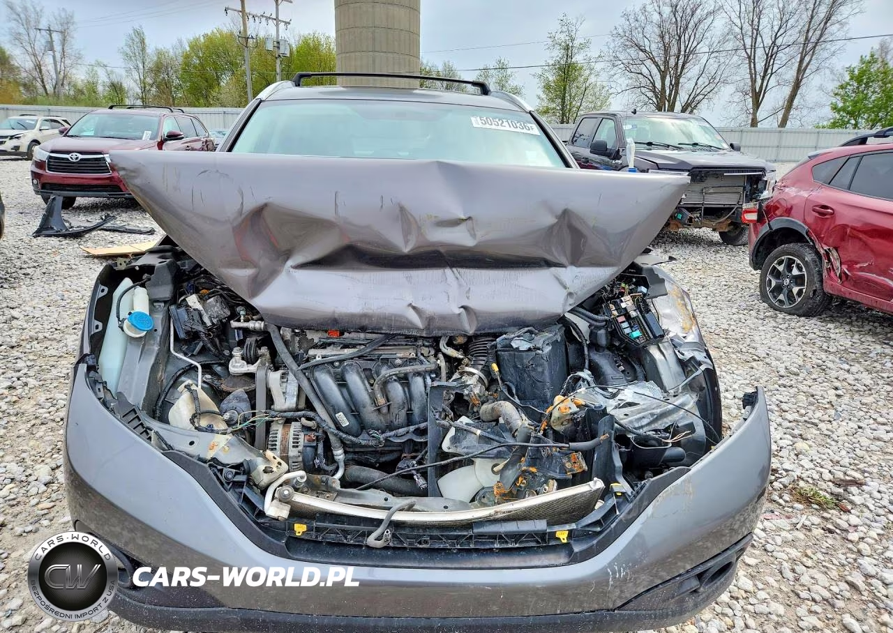2013 Honda Cr-V Exl VIN:2HKRM4H75DH670852 - 5