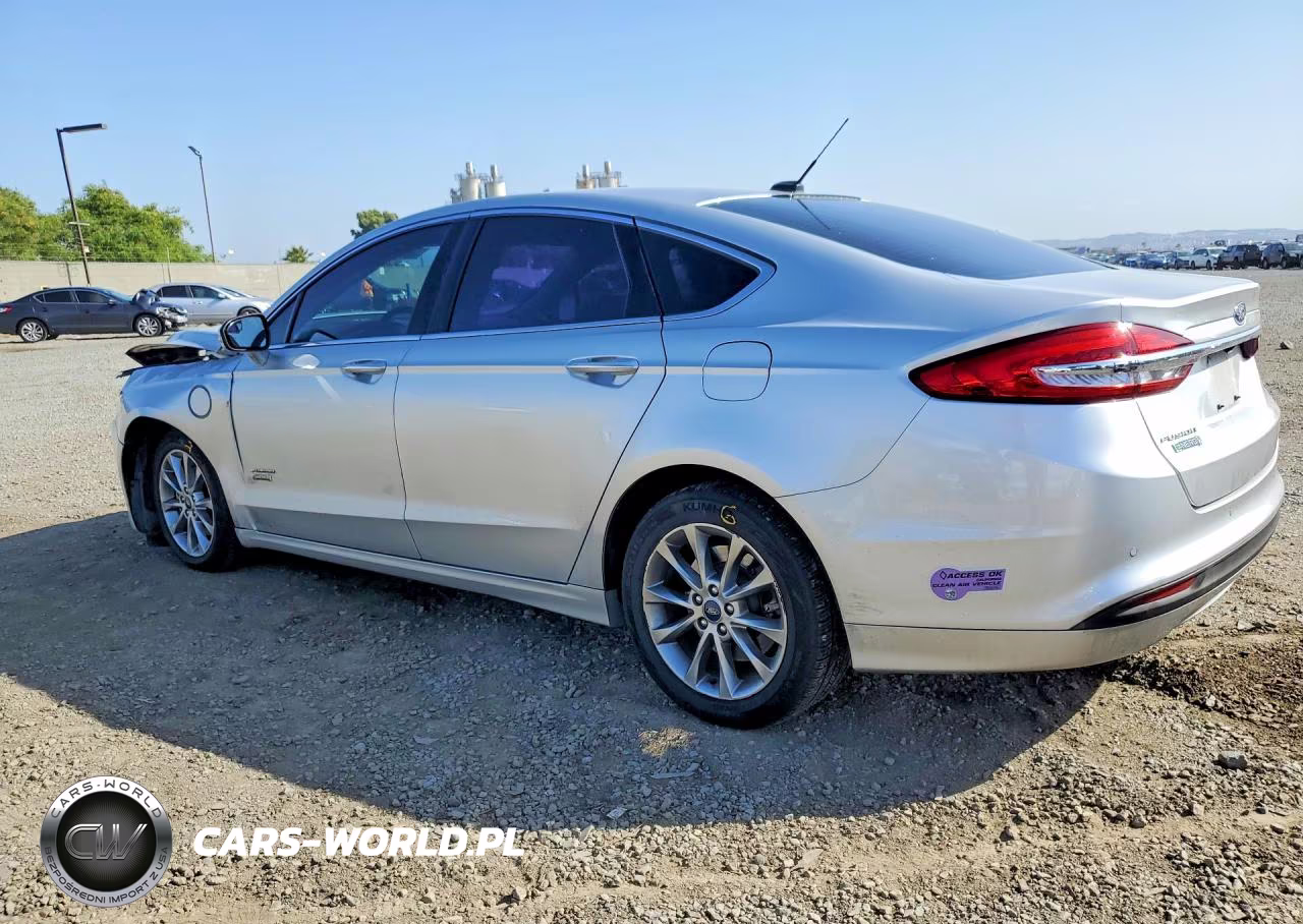 2018 Ford Fusion Se Phev VIN:3FA6P0PUXJR286994 - 2