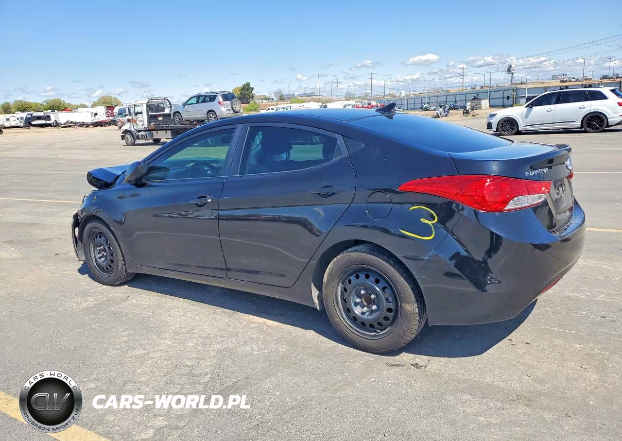 2012 Hyundai Elantra Gls VIN:5NPDH4AE9CH090364 - 2