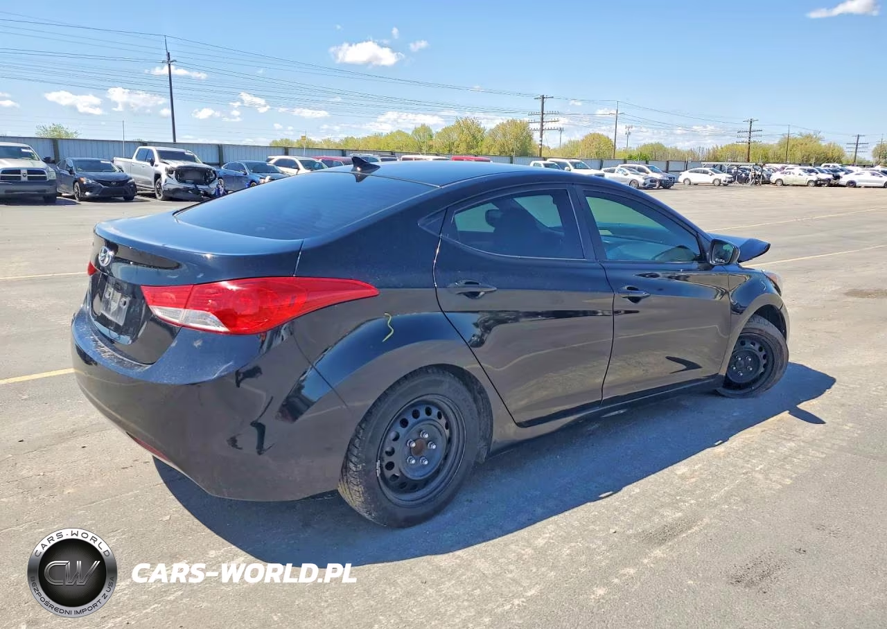 2012 Hyundai Elantra Gls VIN:5NPDH4AE9CH090364 - 3