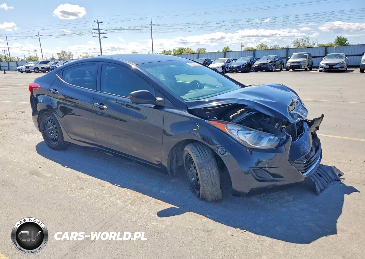 2012 Hyundai Elantra Gls VIN:5NPDH4AE9CH090364 - 4