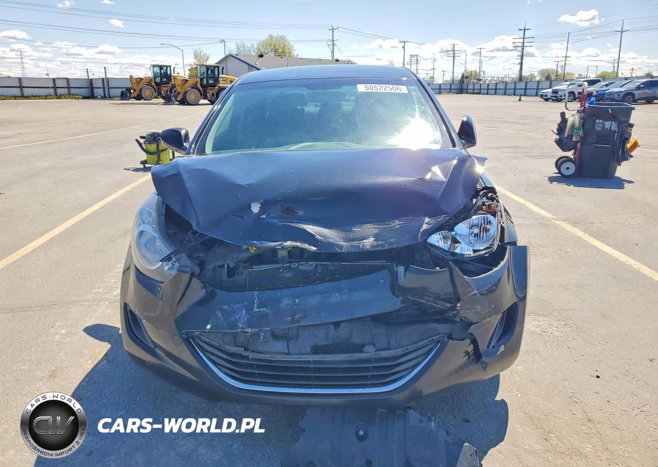 2012 Hyundai Elantra Gls VIN:5NPDH4AE9CH090364 - 5