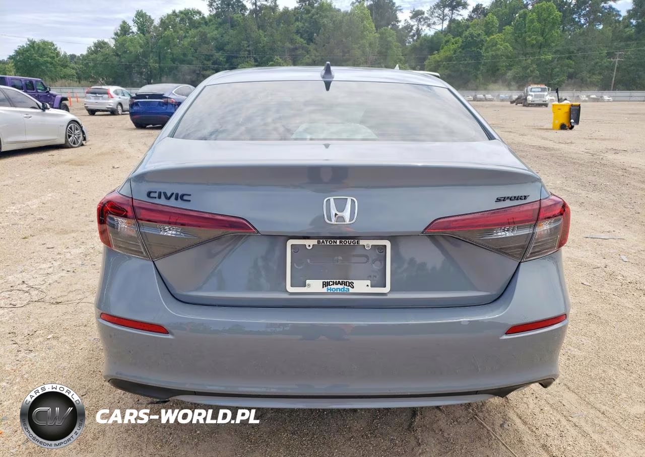 2026 Honda Civic Sport VIN:2HGFE2F50TH524504 - 6