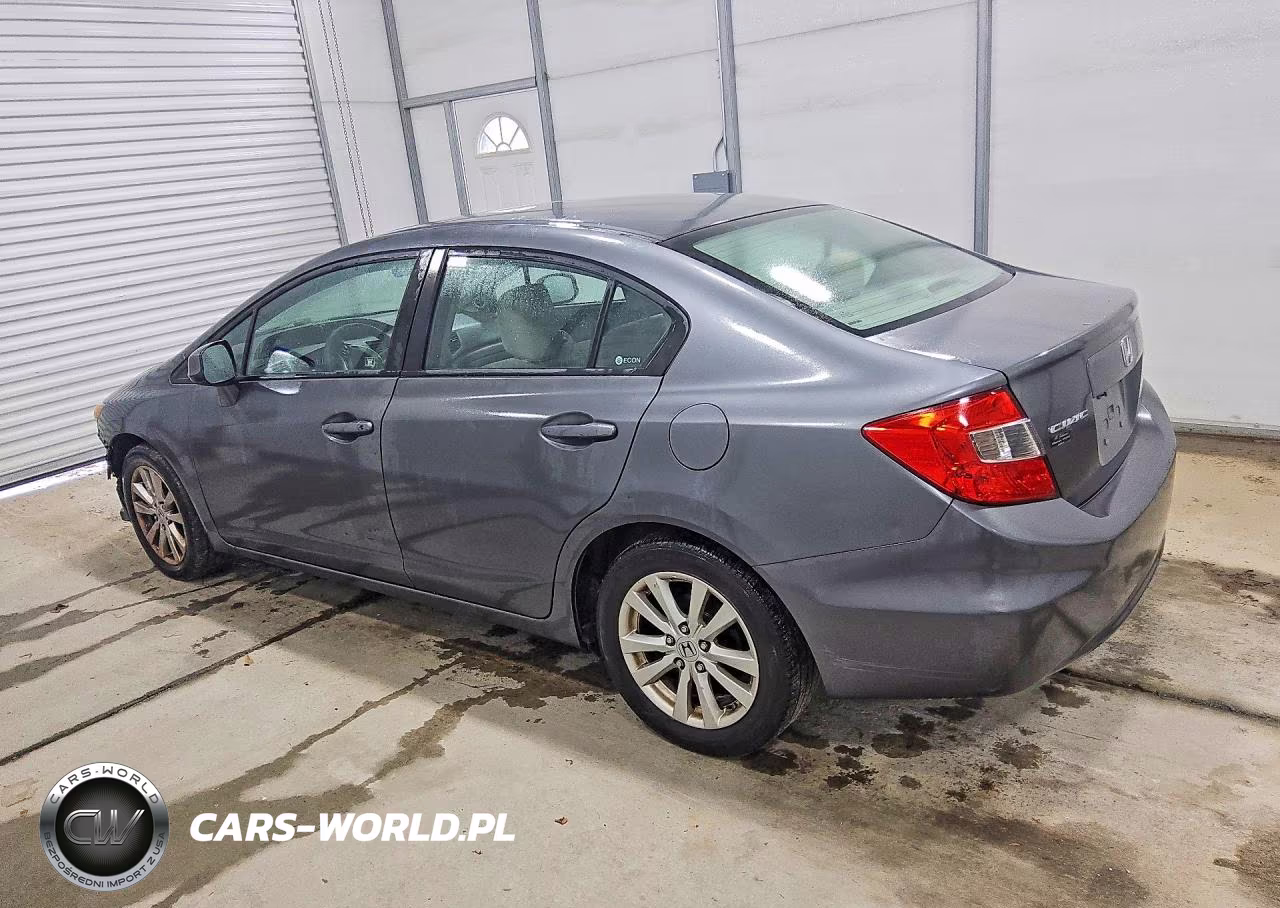 2012 Honda Civic Ex VIN:19XFB2F81CE019696 - 2