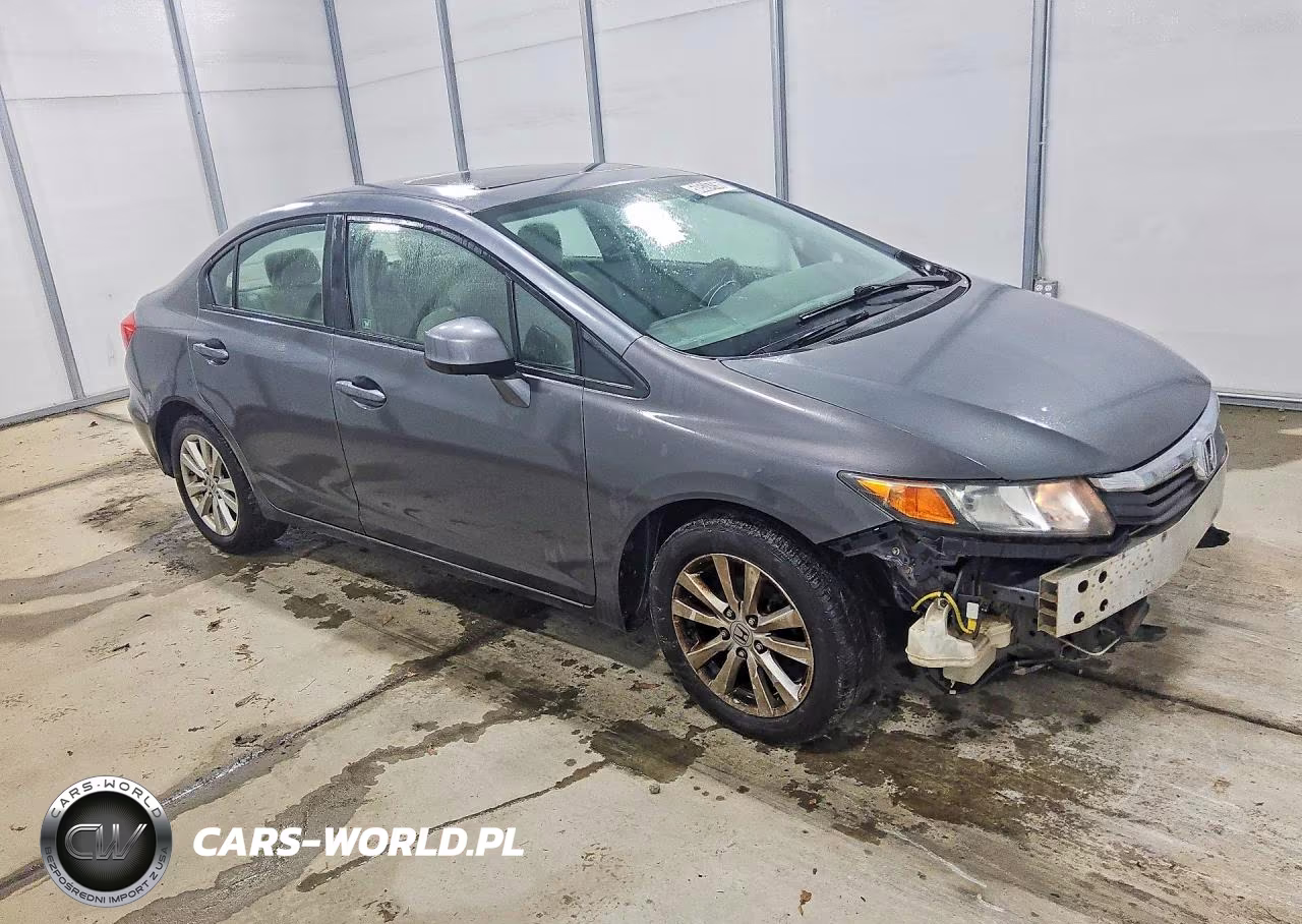2012 Honda Civic Ex VIN:19XFB2F81CE019696 - 4