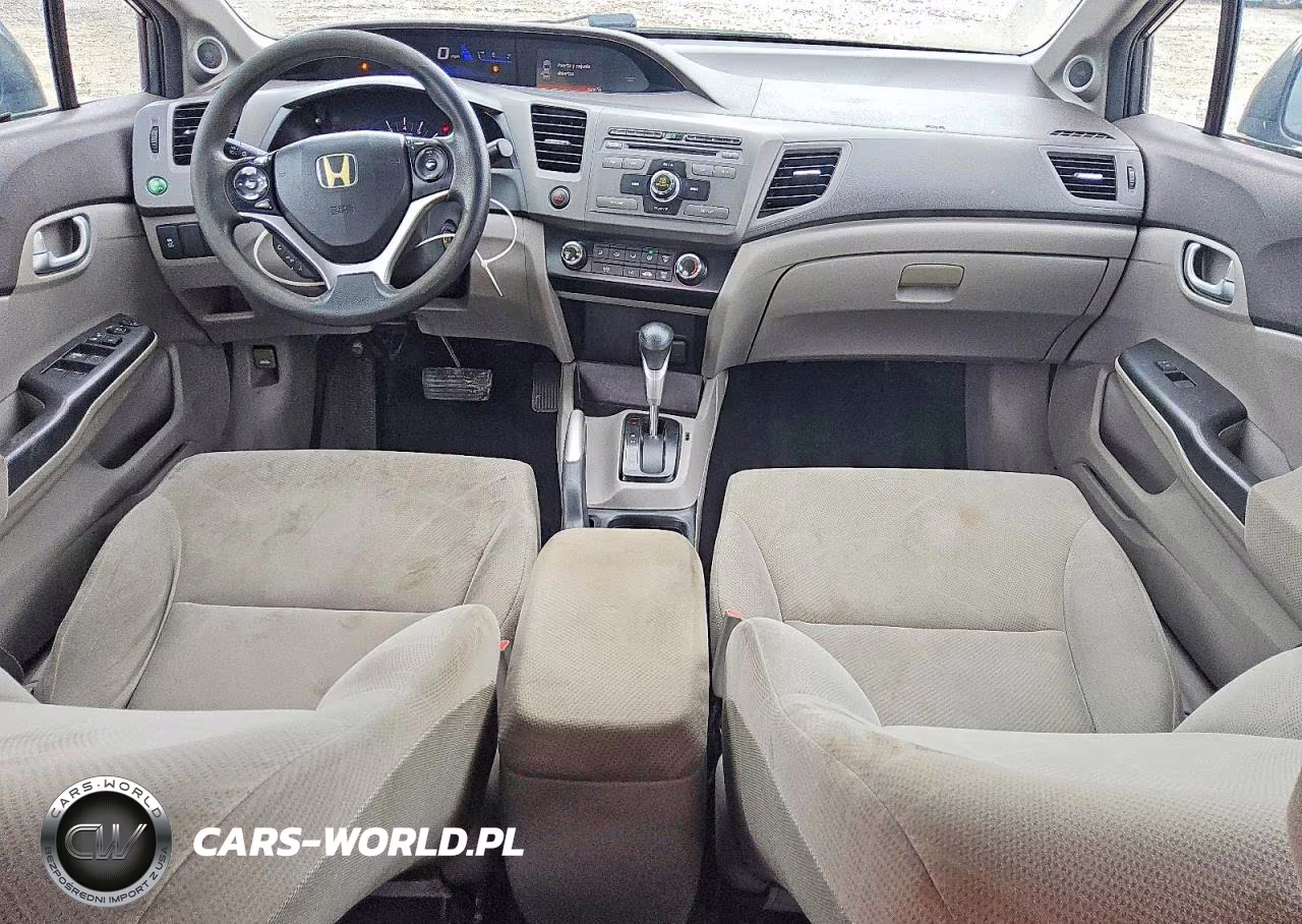 2012 Honda Civic Ex VIN:19XFB2F81CE019696 - 8