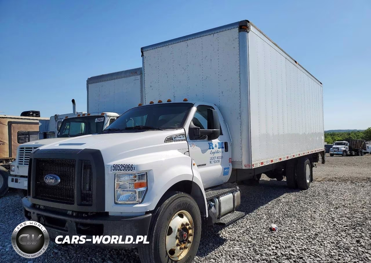 2022 Ford F750 Super Duty Box Truck VIN:1FDWF7DC2NDF04096 - 2