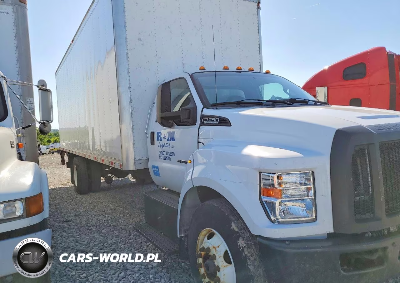 2022 Ford F750 Super Duty Box Truck VIN:1FDWF7DC2NDF04096 - 9