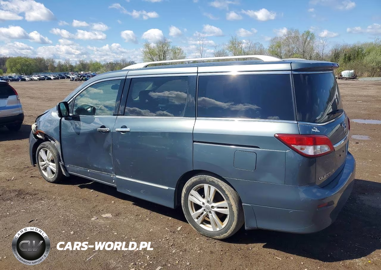 2011 Nissan Quest VIN:JN8AE2KPXB9007567 - 2