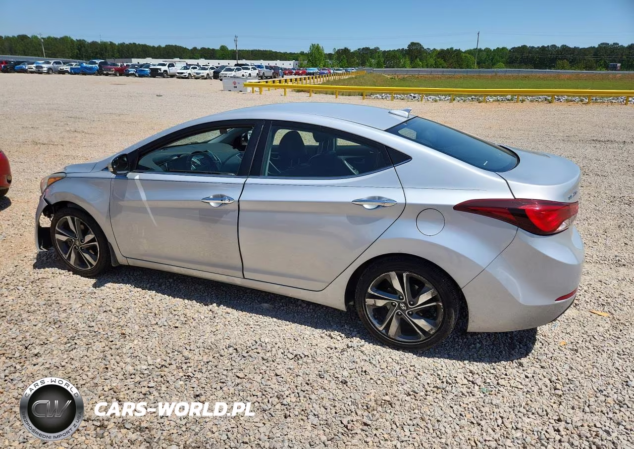 2016 Hyundai Elantra Limited VIN:KMHDH4AE3GU595517 - 2