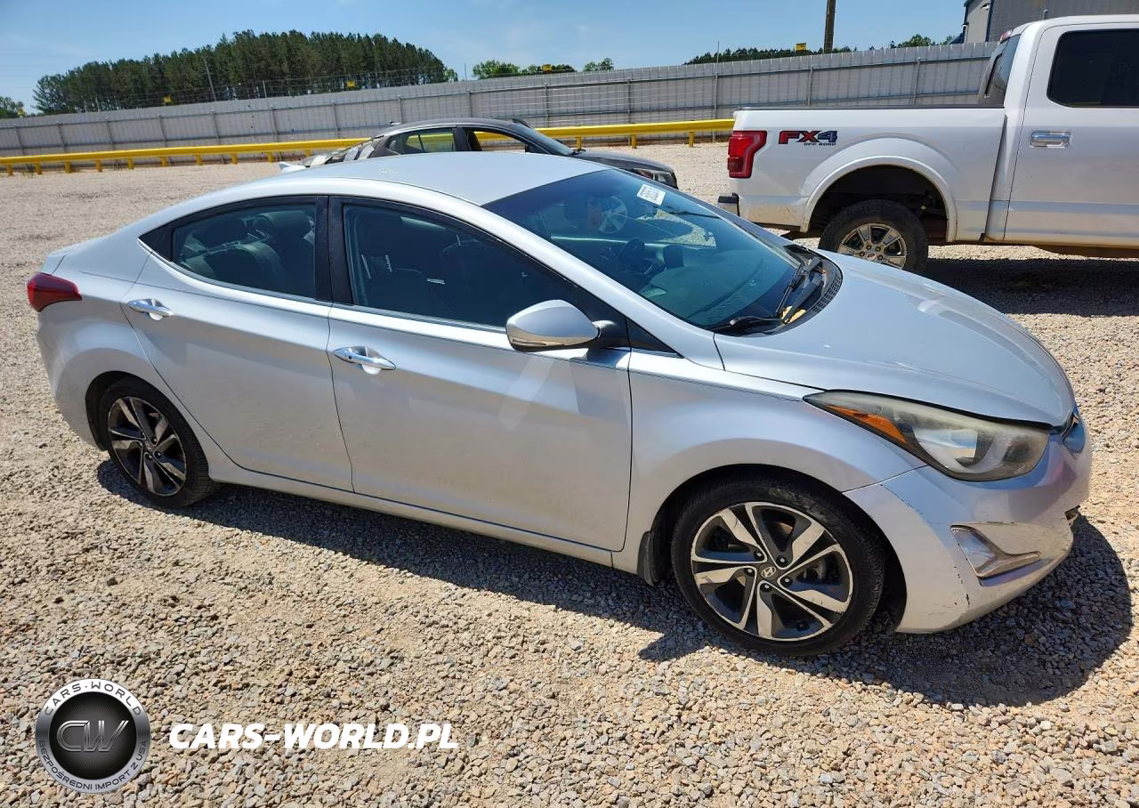 2016 Hyundai Elantra Limited VIN:KMHDH4AE3GU595517 - 4