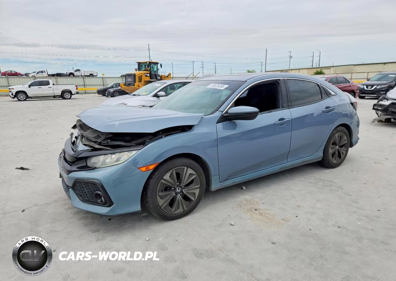 2017 Honda Civic Ex VIN:SHHFK7H54HU221142 - 1