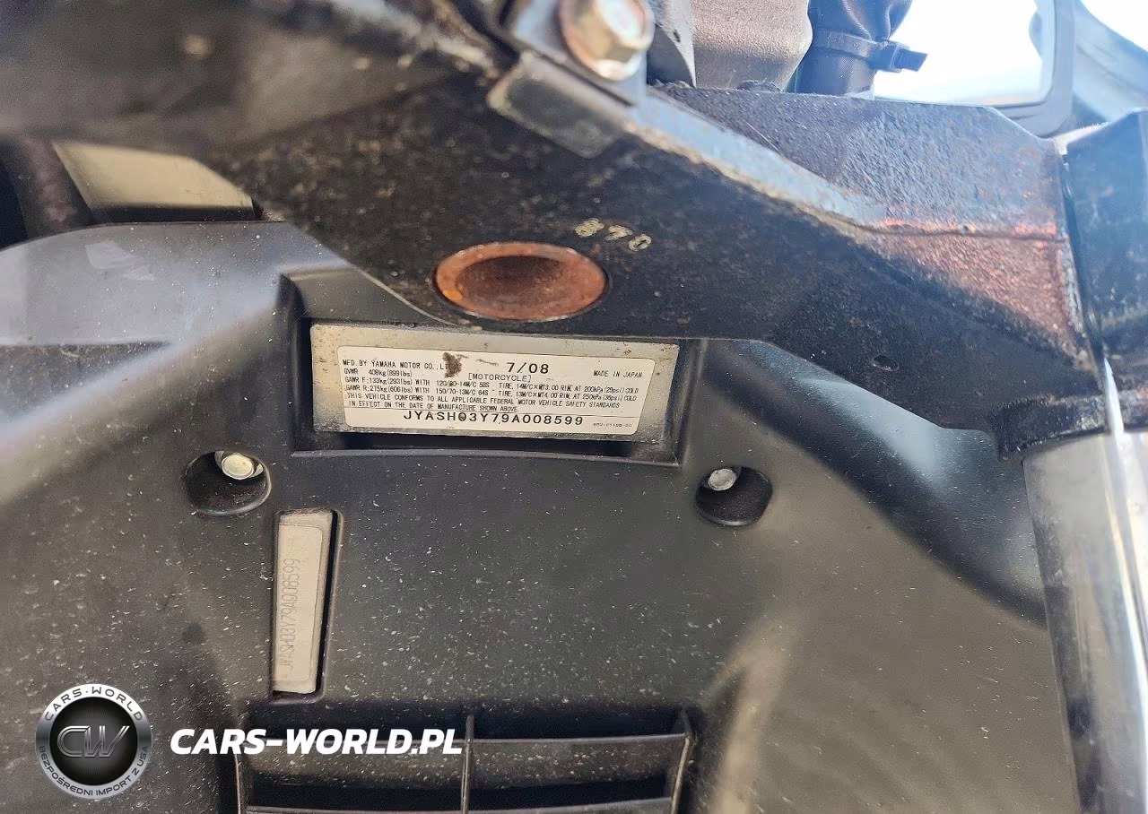 2009 Yamaha Yp400 VIN:JYASH03Y79A008599 - 8