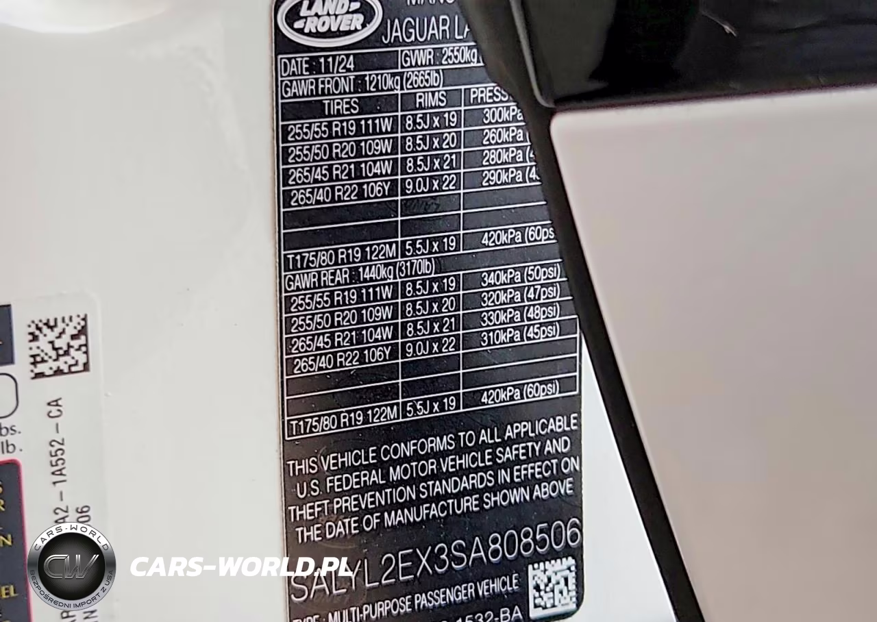 2025 Land Rover Range Rover Velar Dynamic Se VIN:SALYL2EX3SA808506 - 14