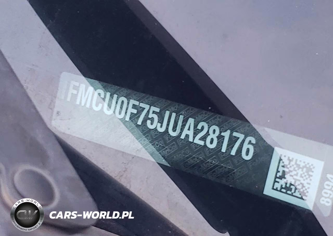 2018 Ford Escape S VIN:1FMCU0F75JUA28176 - 13