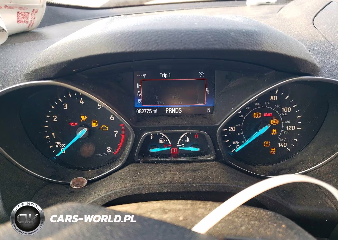 2018 Ford Escape S VIN:1FMCU0F75JUA28176 - 9