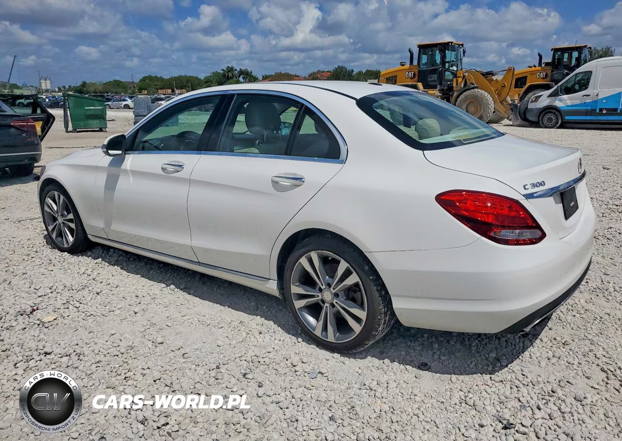 2017 Mercedes-Benz C 300 VIN:55SWF4JB7HU189533 - 2