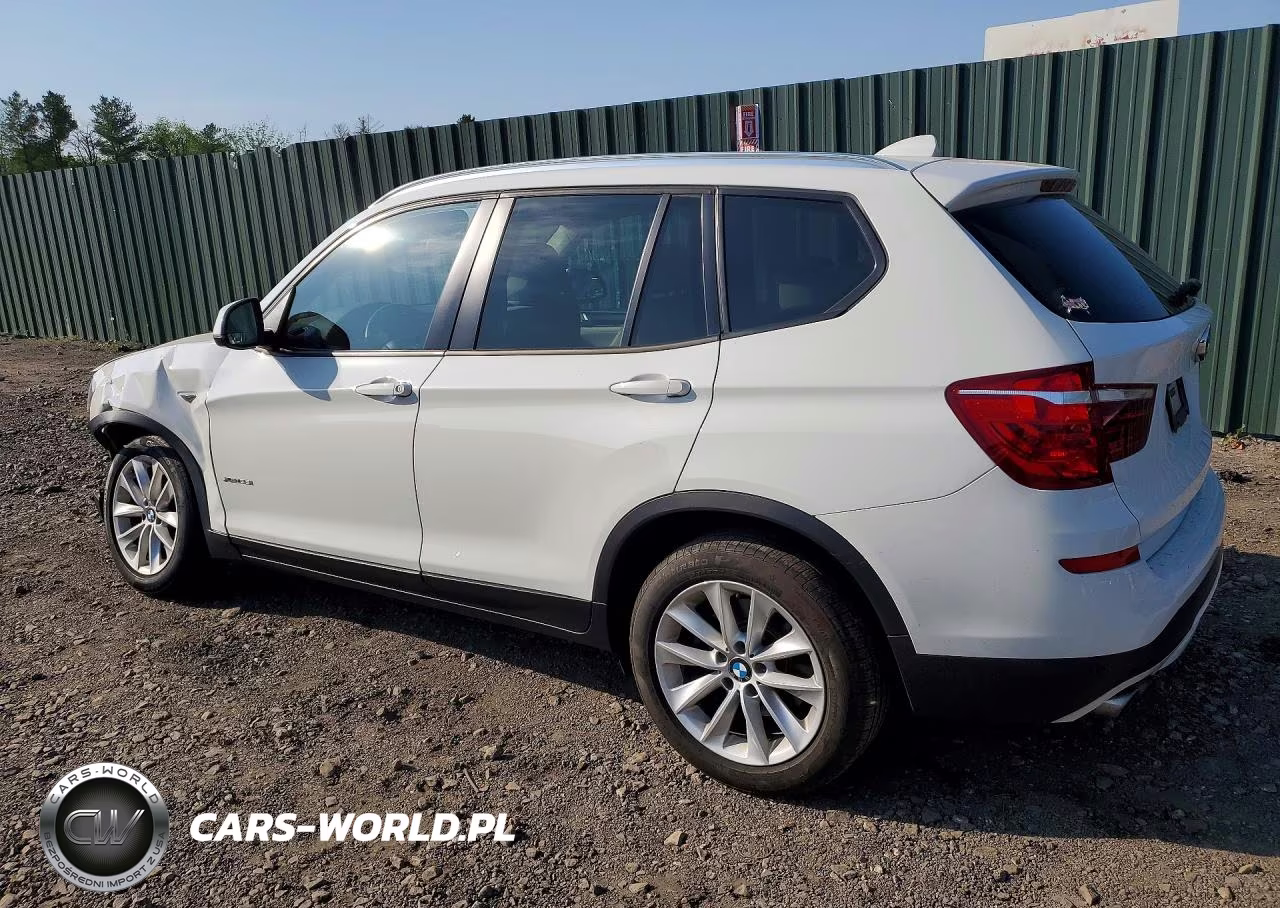 2016 BMW X3 xDrive28I VIN:5UXWX9C58G0D67533 - 2
