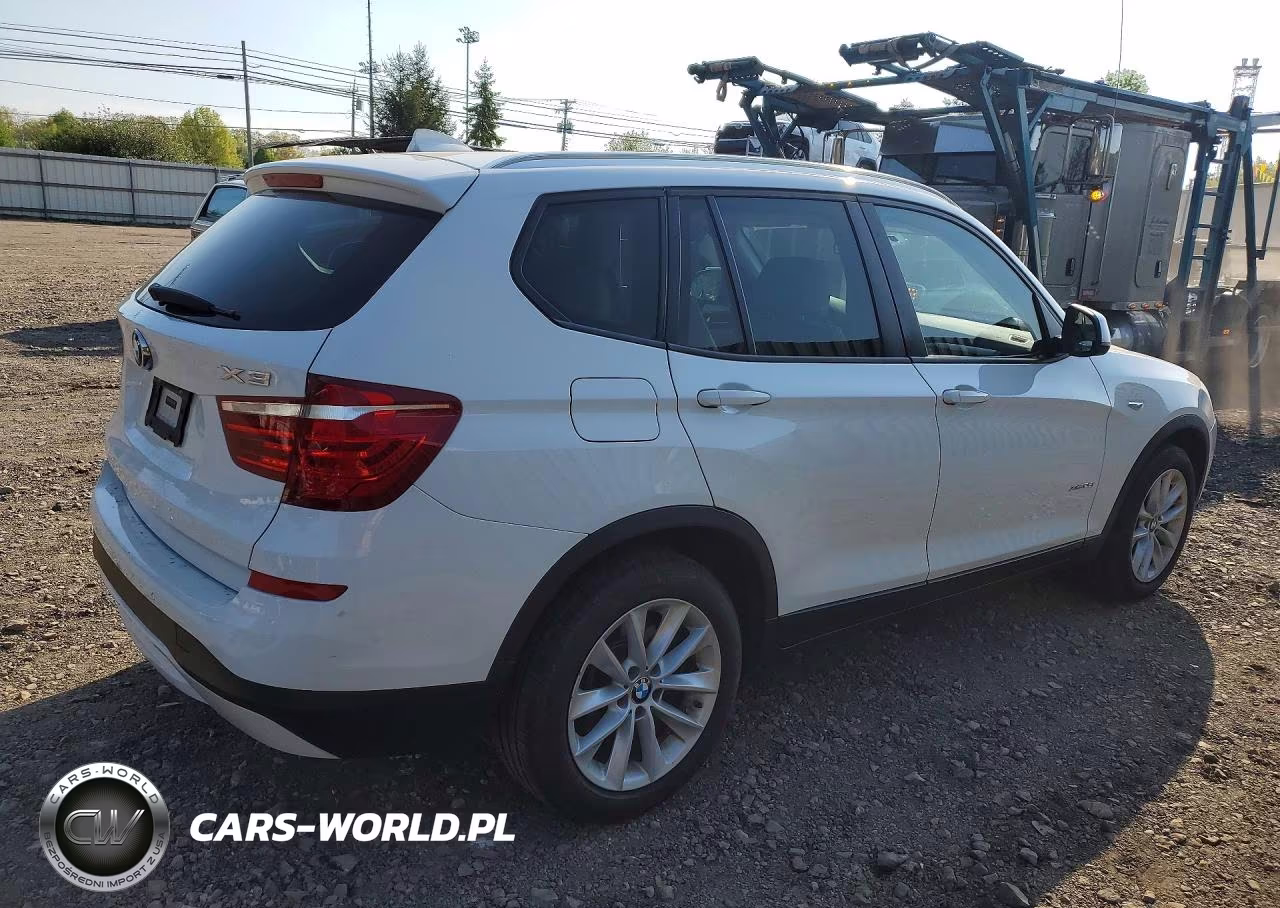 2016 BMW X3 xDrive28I VIN:5UXWX9C58G0D67533 - 3