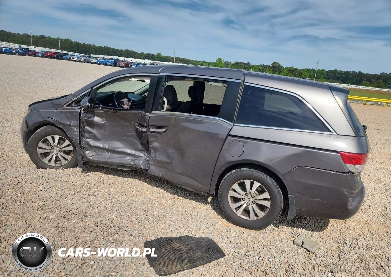 2015 Honda Odyssey Exl VIN:5FNRL5H6XFB109726 - 2