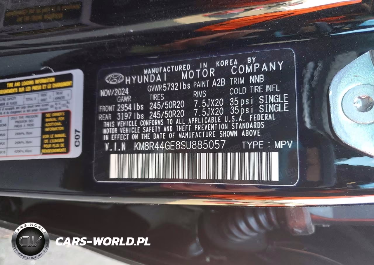 2025 Hyundai Palisade Sel Premium VIN:KM8R44GE8SU885057 - 14