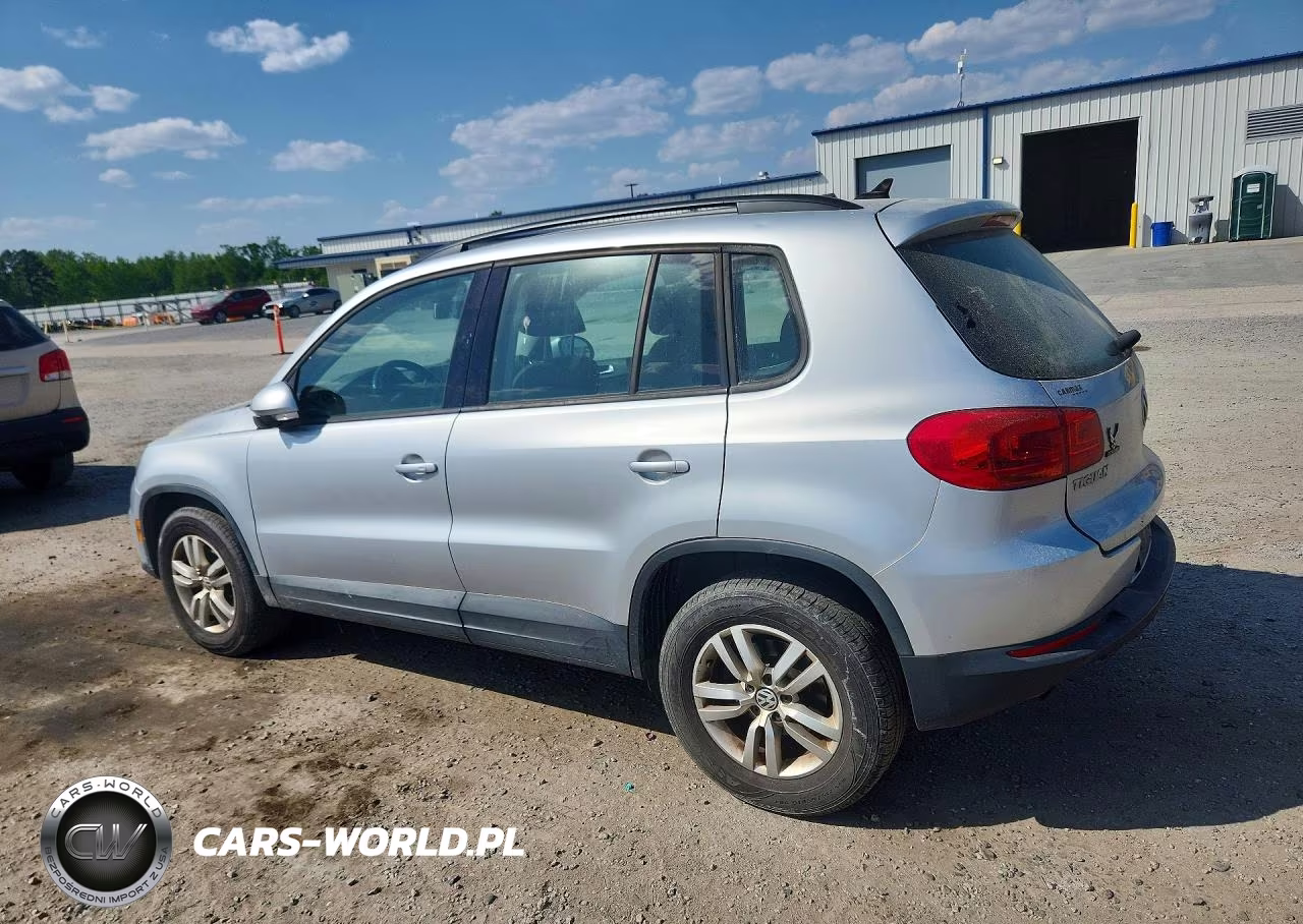 2017 Volkswagen Tiguan S VIN:WVGBV7AX4HK026028 - 2