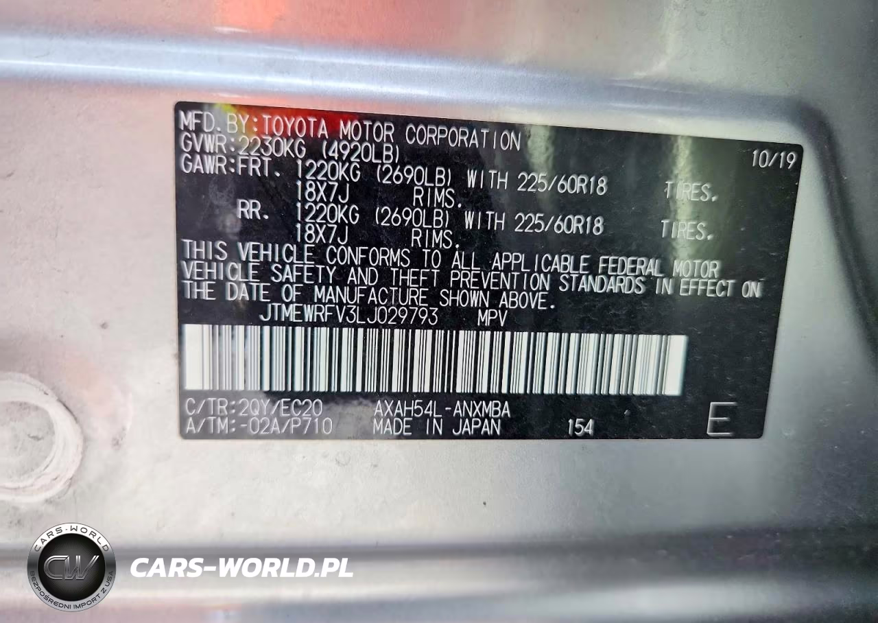 2020 Toyota Rav4 Xse VIN:JTMEWRFV3LJ029793 - 13