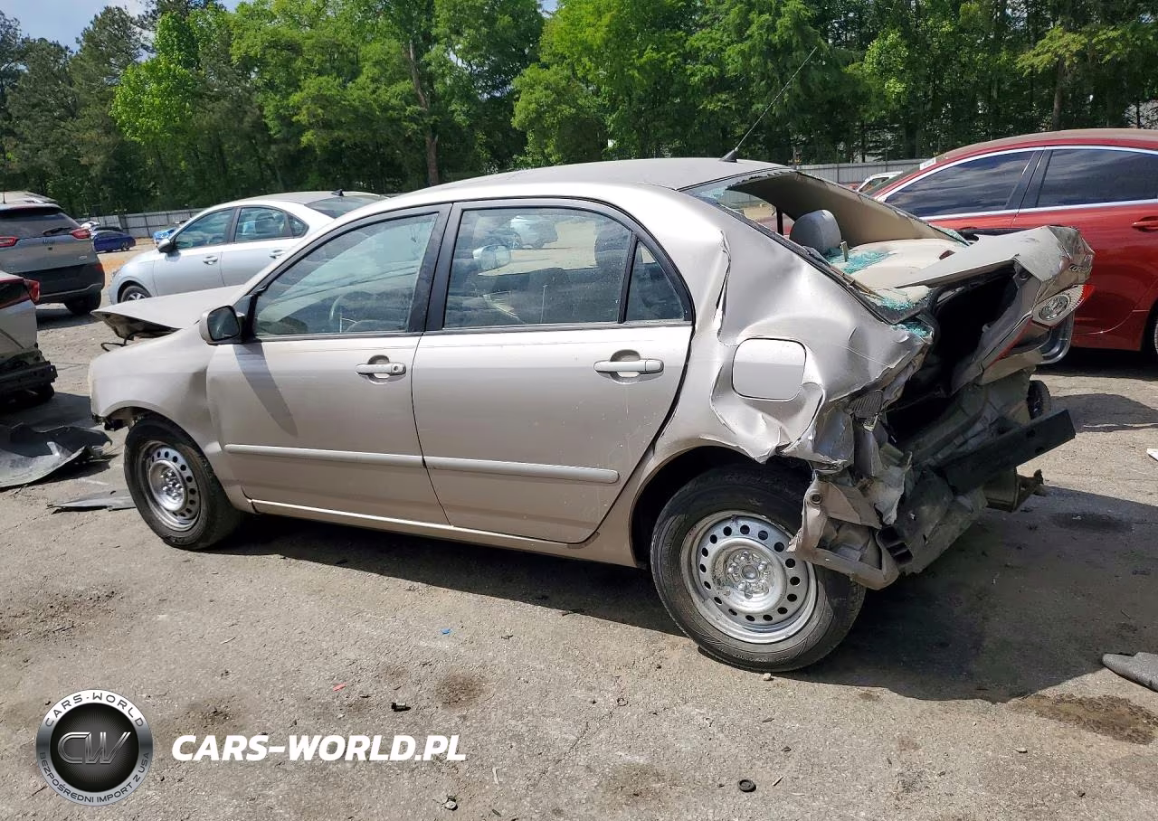2003 Toyota Corolla Le VIN:1NXBR32E43Z163073 - 2