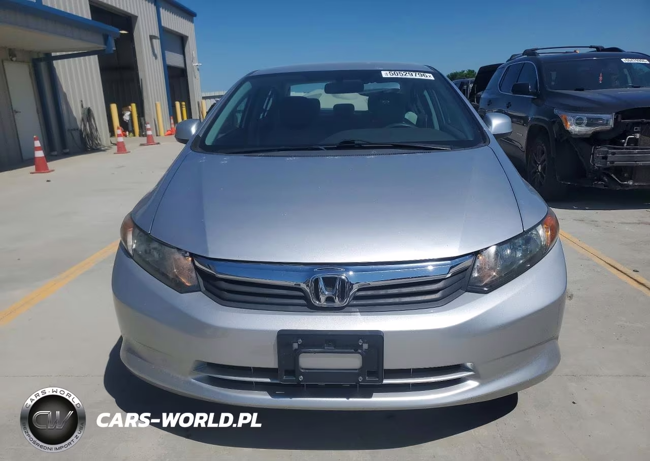 2012 Honda Civic Lx VIN:19XFB2F55CE105616 - 5