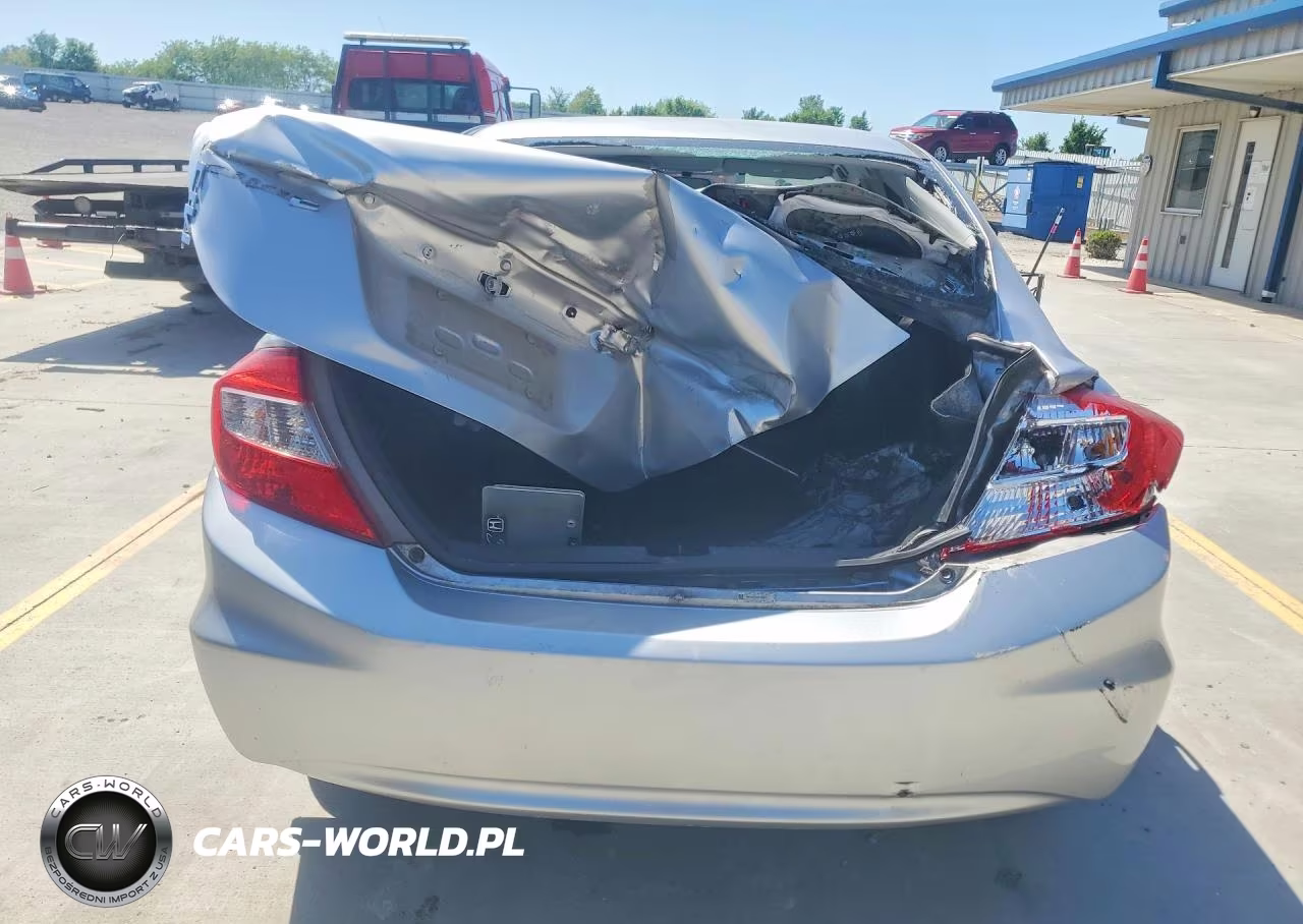 2012 Honda Civic Lx VIN:19XFB2F55CE105616 - 6