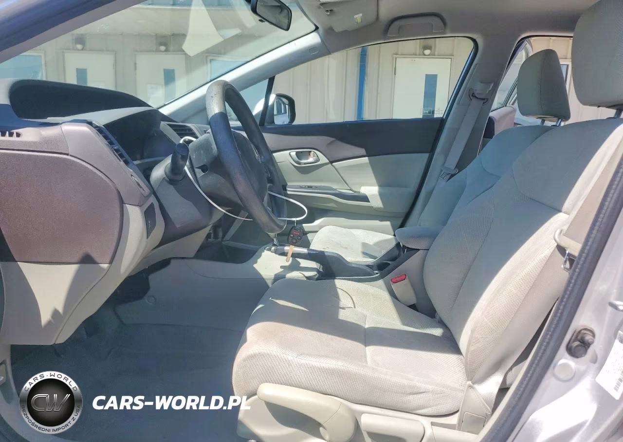 2012 Honda Civic Lx VIN:19XFB2F55CE105616 - 7