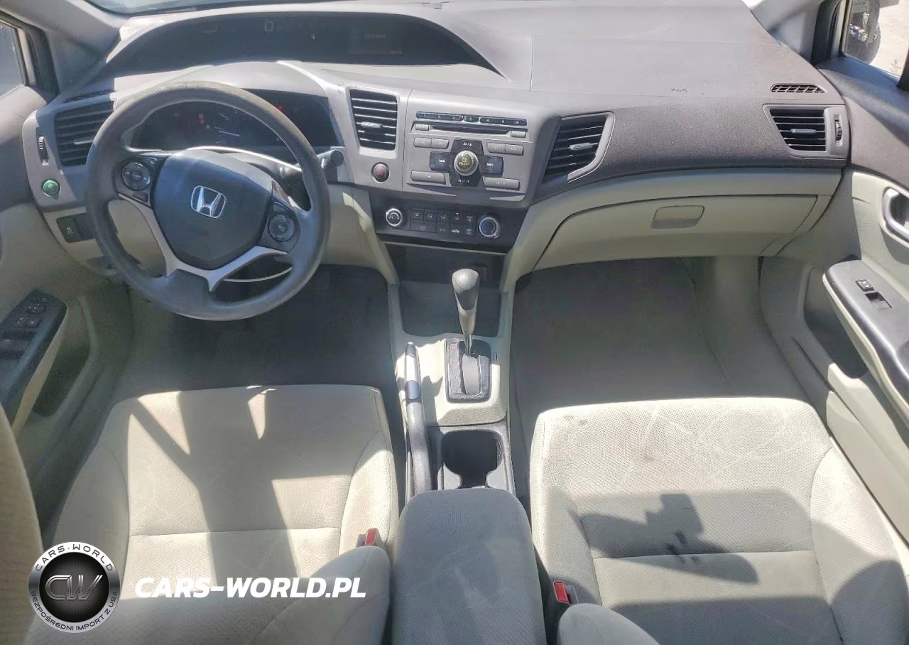 2012 Honda Civic Lx VIN:19XFB2F55CE105616 - 8